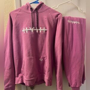 HVIII (now Not Dead Yet) pink sweat suit. Hoodie and Joggers!